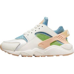 NIKE Women’s Air Huarache SE Sail Arctic Orange Worn Blue Sneakers Size 10.5